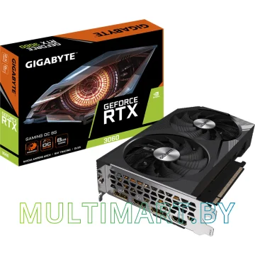 Видеокарта Gigabyte GeForce RTX 3060 Gaming OC 8G (GV-N3060GAMING OC-8GD) картинка 8